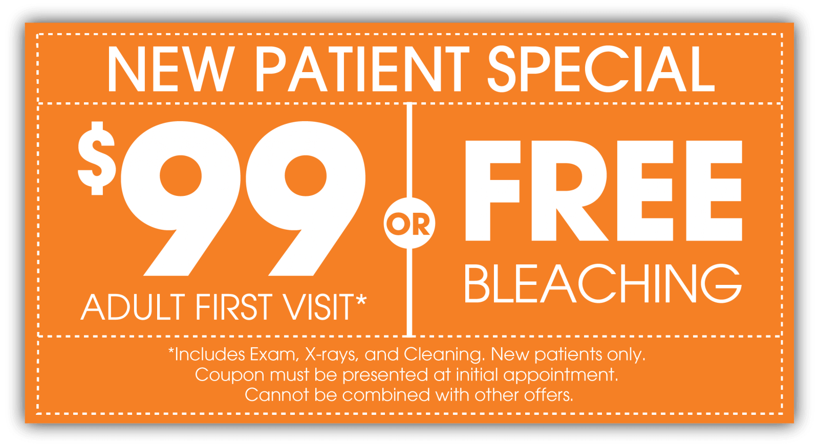 $95 Adult First Visit Dentistry Indian Trail NC