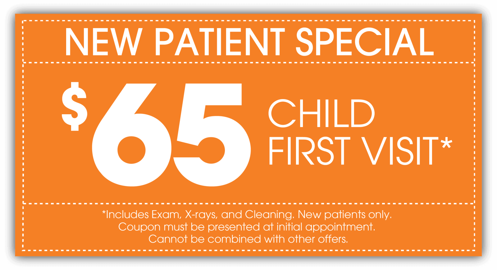 $65 Child First Visit